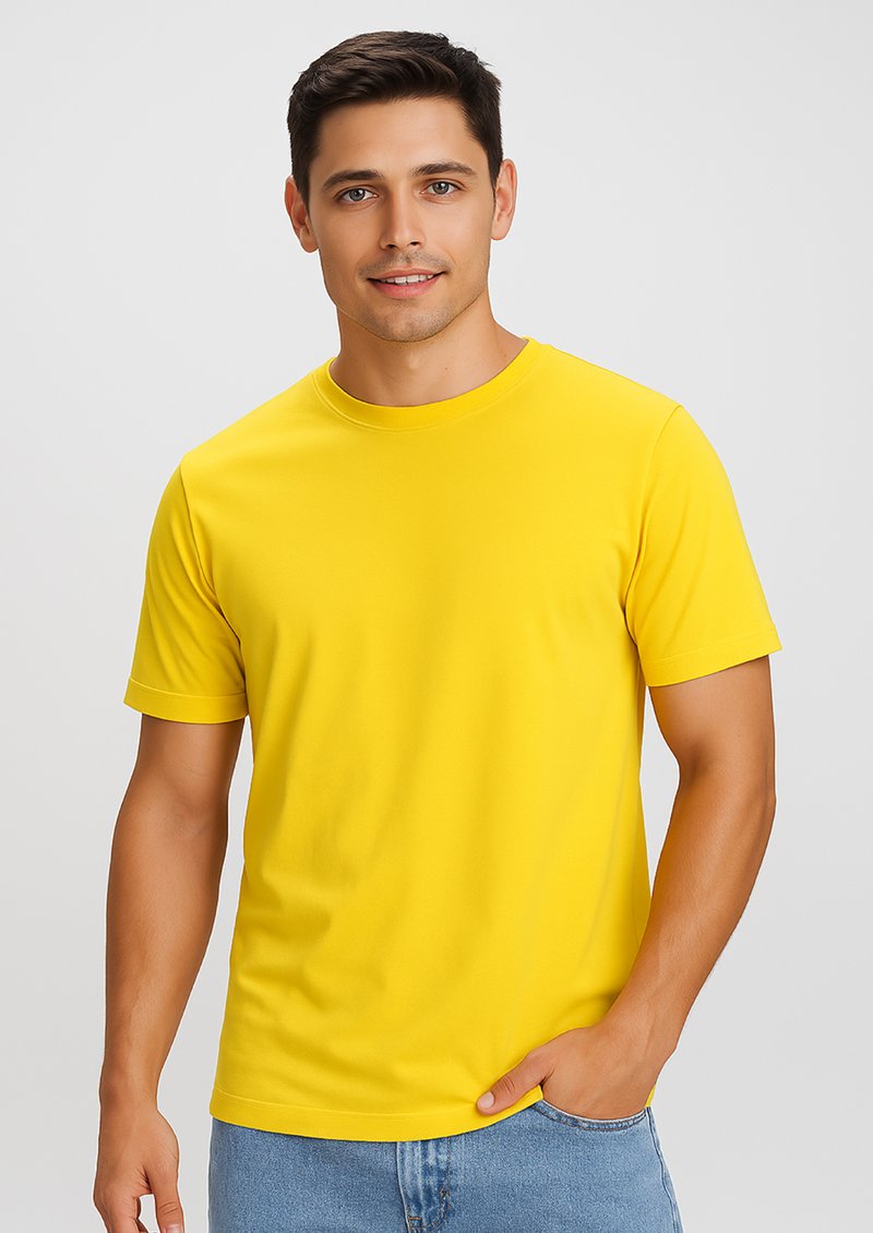MENS Ice 100% Cotton Daffodil T-Shirt